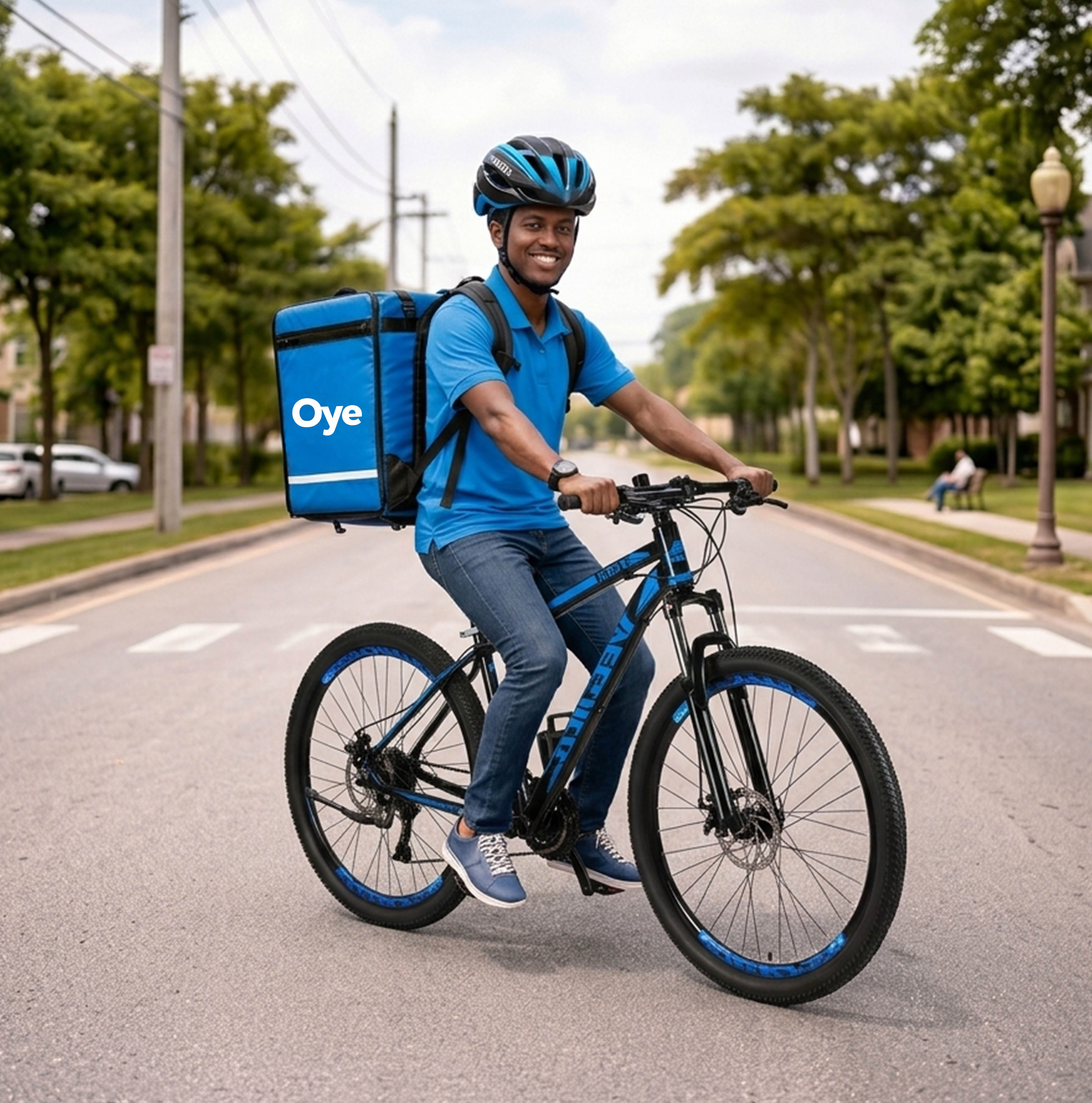 Eco-friendly bicycle delivery in Kasoa